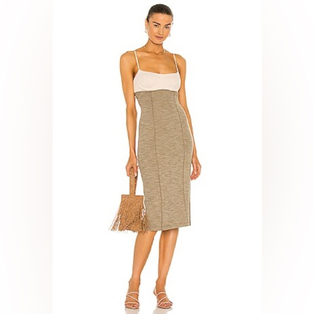 Song of style Gillian Midi Dress NWT